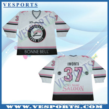 Cheap Custom Polyester Sublimation Ice Hockey Jersey